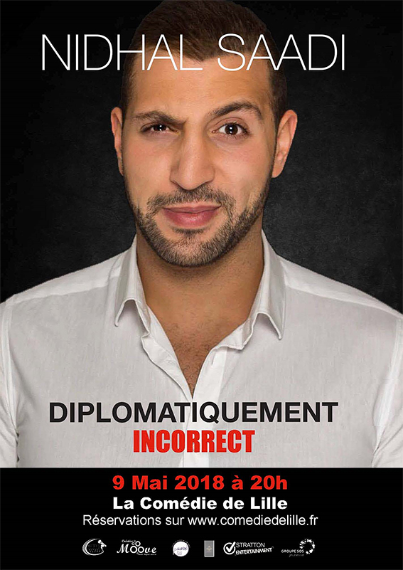 afficche diplomatiquement