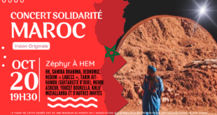 SOLIDARITE MAROC CONCERT À HEM